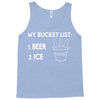 my bucket list beer ice Tank Top