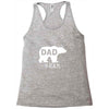 dad bear Racerback Tank