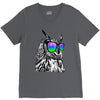 cool owl V-Neck Tee