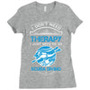 I Don't Need Therapy Just to Go Scuba Diving Ladies Fitted T-Shirt