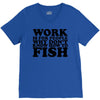 work is for people V-Neck Tee