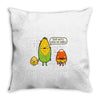 so corny Throw Pillow