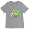 funny snake V-Neck Tee