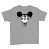 skull mickey cartoon Youth Tee