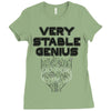 Very Stable Genius Ladies Fitted T-Shirt