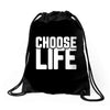 Choose Life Drawstring Bags
