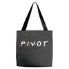 Pivot of The Friends Parody Tote Bags