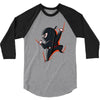 he&rsquo;s coming to get you 3/4 Sleeve Shirt