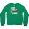eat sleep arsenal Crewneck Sweatshirt