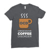 coffee addiction Ladies Fitted T-Shirt