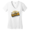 greetings from the wasteland Women's V-Neck T-Shirt