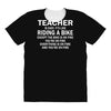 being a teacher is easy All Over Women's T-shirt