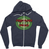 my world is sick and sad Zipper Hoodie
