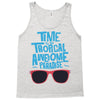 time to go tropical awesome paradise Tank Top