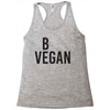 be vegan Racerback Tank