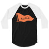 go flag 3/4 Sleeve Shirt