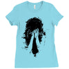 sad girl Ladies Fitted T-Shirt