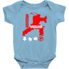 hadouken ryu Baby Bodysuit