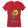 green thumb Women's V-Neck T-Shirt