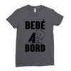 bebe a bord Ladies Fitted T-Shirt