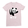 wtf panda Ladies Fitted T-Shirt
