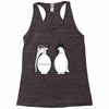 peace and hate can you tell the difference Racerback Tank