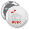 new i love house Pin-back button