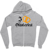 i love oktoberfest Zipper Hoodie