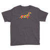 dachshund flower 2 Youth Tee