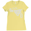 detroit city smoking gun Ladies Fitted T-Shirt