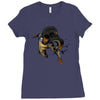 midnight flight Ladies Fitted T-Shirt
