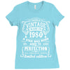 Vintage 1980 Ladies Fitted T-Shirt