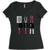 bbq Women's Triblend Scoop T-shirt