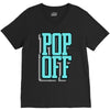 pop off pop up V-Neck Tee