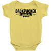 Backpacker Explore The World Baby Bodysuit