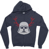darth vader reindeer Zipper Hoodie