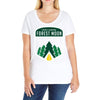 endor family camping Ladies Curvy T-Shirt