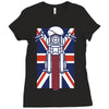 british biker Ladies Fitted T-Shirt