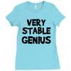 very stable genius Ladies Fitted T-Shirt