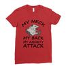 anxiety attack Ladies Fitted T-Shirt