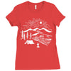 wilderness Ladies Fitted T-Shirt