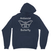 not so social butterfly Unisex Hoodie