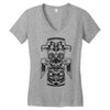 totem Women's V-Neck T-Shirt