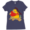 winnie le porc Ladies Fitted T-Shirt