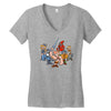 masters of the grimverse Women's V-Neck T-Shirt