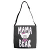 mama bear samples Adjustable Strap Totes