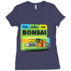 bonsai chainsaw Ladies Fitted T-Shirt