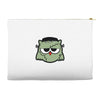 monster owls   frankenstein Accessory Pouches