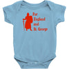for england and st Baby Onesie