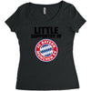 little supporter bayern munich Women's Triblend Scoop T-shirt